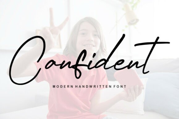 Confident Font: Stylish Handwriting for Modern Projects