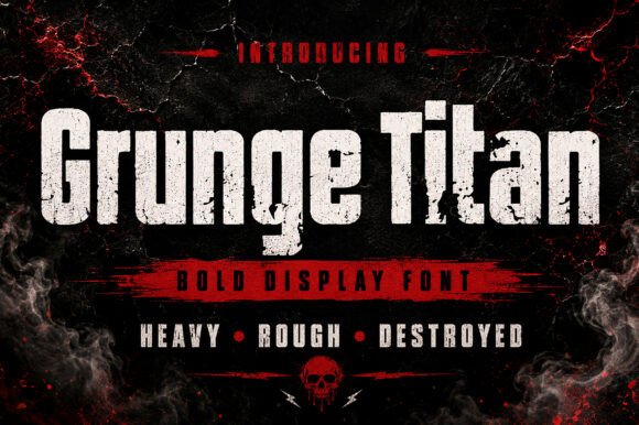Crush the Layout: Commanding Attention with Grunge Titan