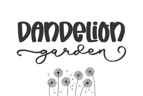 Dandelion Garden Duo: A Font Pairing for Authentic Projects