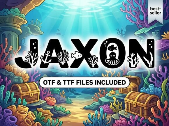Diving Into Display Fonts: Is Jaxon the Right Choice for Your Aquatic Design?