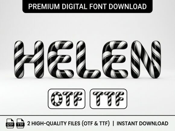 Helen Font: A Practical Guide to Its All-Caps Display Style