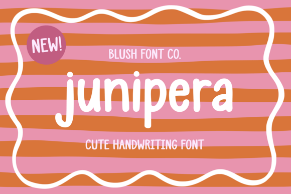 Junipera: Simple Handmade Sans Font for Modern Design