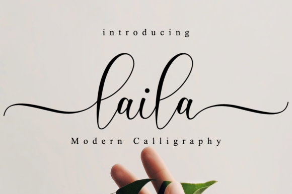 Laila Script: Elevating Your Designs with Elegant Handwritten Flair
