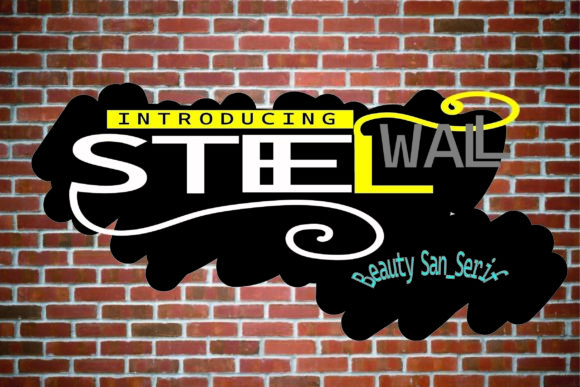Steel Wall: Mastering Bold Typography for Strategic Brand Impact
