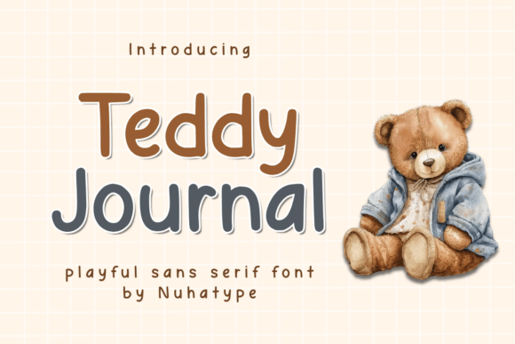 Teddy Journal: Evaluating a Handwriting-Inspired Font for Modern Crafts